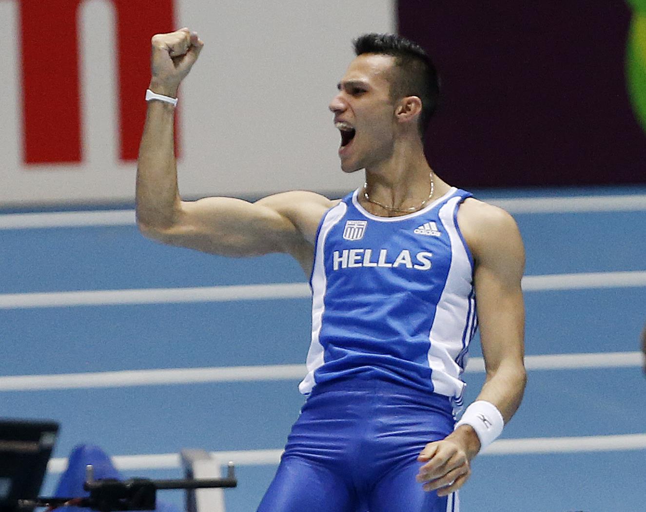 Παγκόσμιος πρωταθλητής ο Φιλιππίδης στο άλμα επί κοντώ